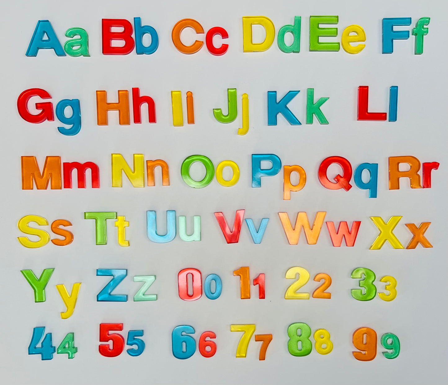 UPPERCASE & LOWERCASE Resin Alphabet Bundle