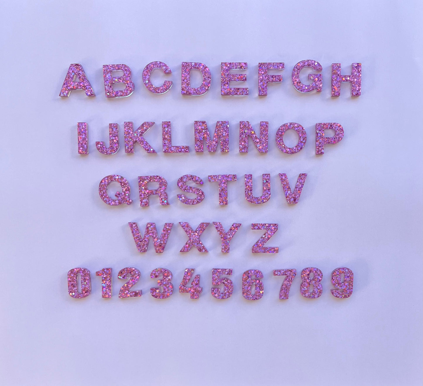 UPPERCASE Resin Alphabet