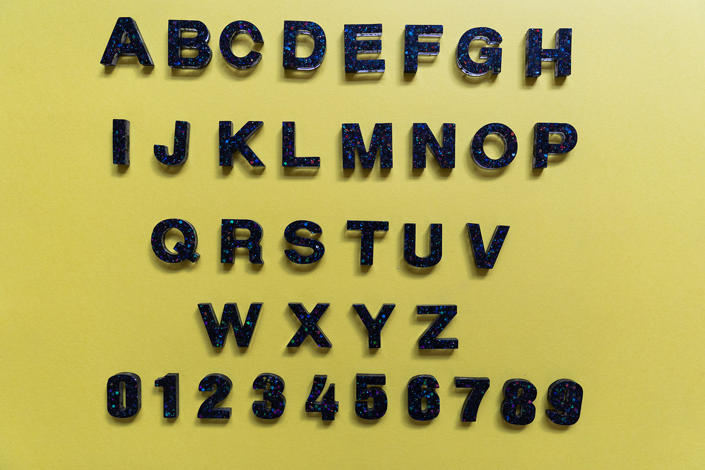 UPPERCASE Resin Alphabet