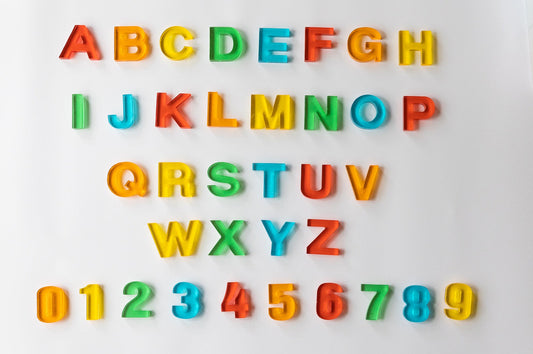 UPPERCASE Resin Alphabet
